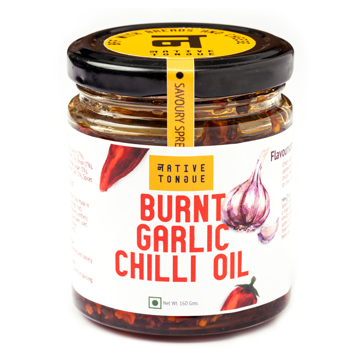 Burnt Garlic Chilli Oil by Native Tongue