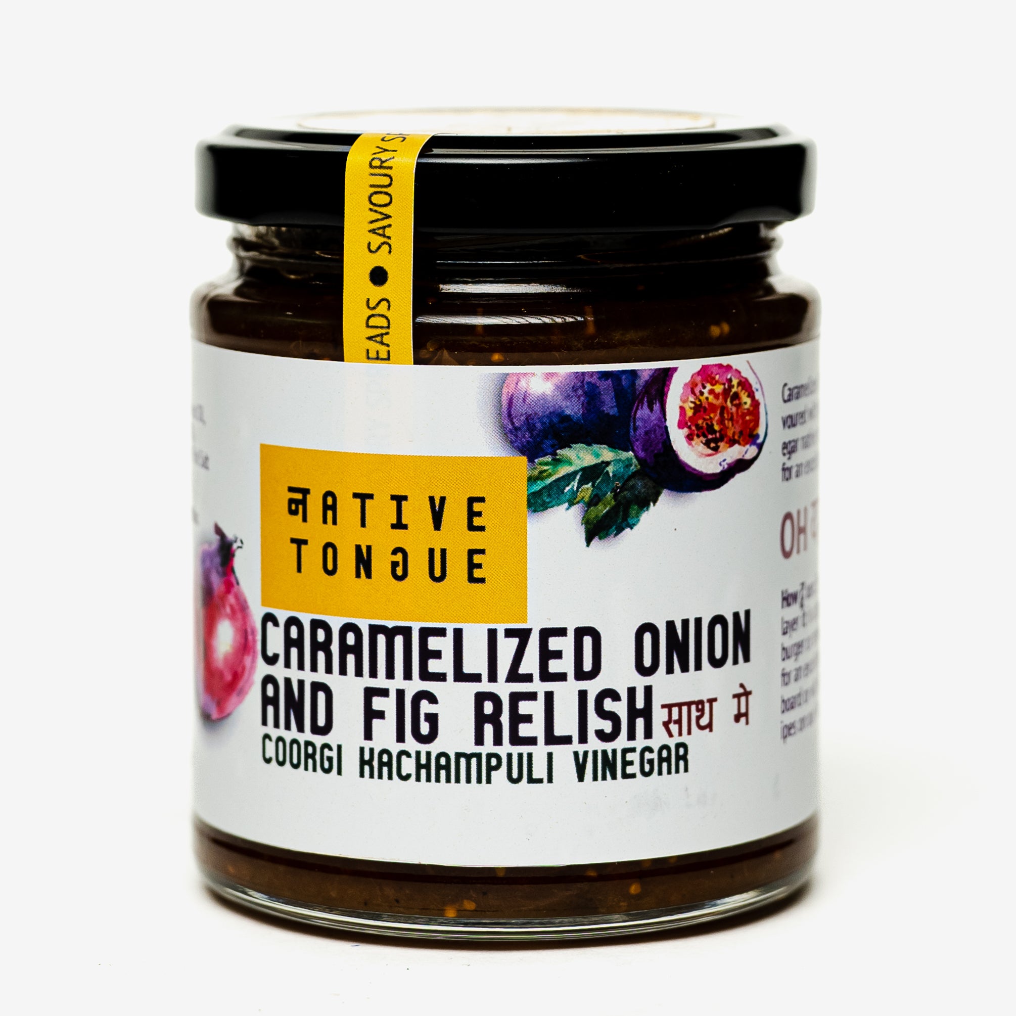 Caremalised Onion Fig Relish by Native Tongue