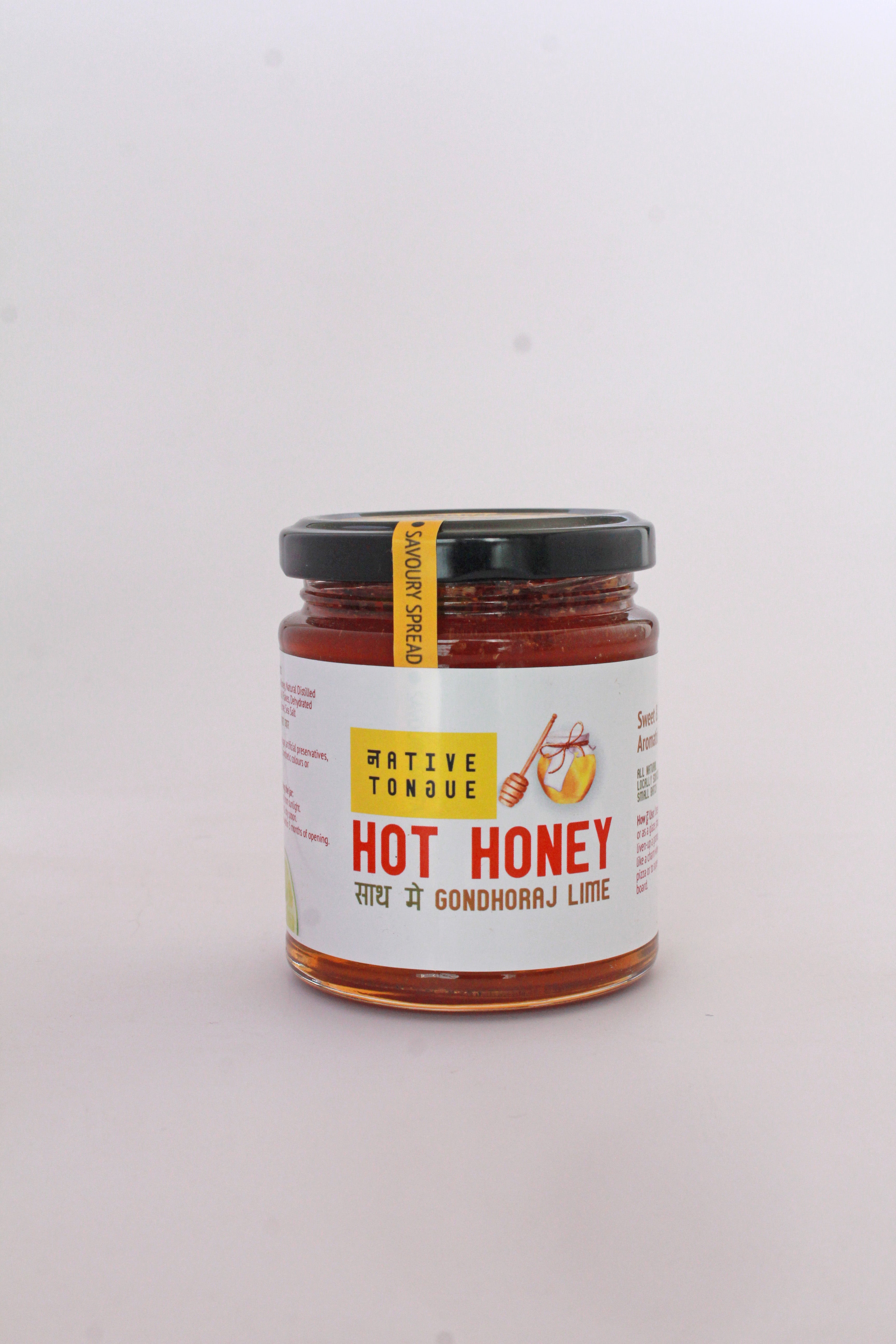 Hot Honey with Gondhoraj Lime by Native Tongue