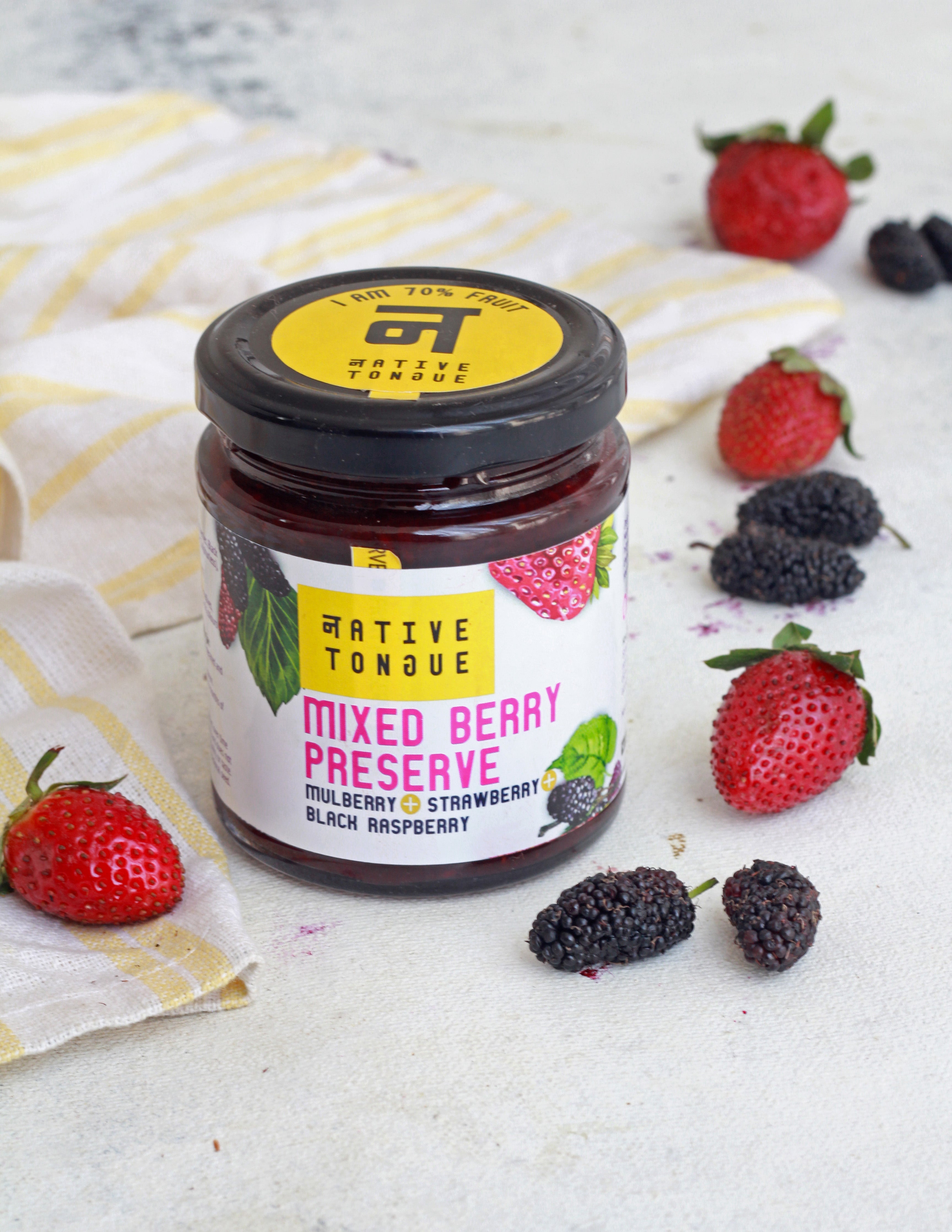 Mixed Berry Preserve by Native Tongue